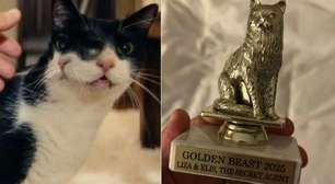 Carminha, a gata de 'O Agente Secreto', é premiada nos EUA com o Bicho de Ouro