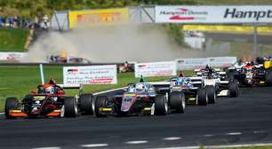 Primeira etapa da Fórmula Regional da Oceania é marcada por acidente com bicampeão do WRC