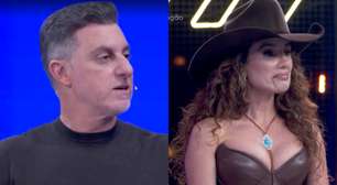 Luciano Huck surpreende Paula Fernandes ao falar de novela: 'Você já começa morta?'