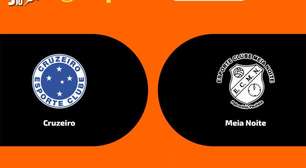 Cruzeiro x Meia Noite (Copinha): Onde assistir