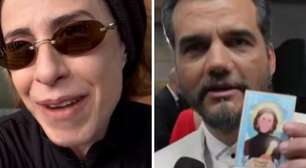 Fernanda Torres se manifesta sobre santinho no Globo de Ouro: 'Fiquei emocionada'