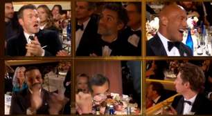 Veja a reação dos atores superados por Wagner Moura no momento da vitória do brasileiro no Globo de Ouro