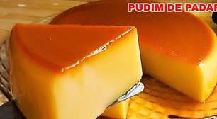 Receita de pudim de padaria: o verdadeiro pudim de antigamente feito sem leite condensado