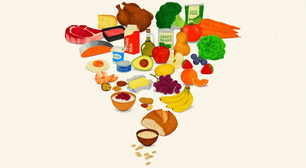 Nova pirâmide alimentar dos EUA prioriza frutas, vegetais e proteínas. Entenda