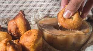 Receita Bolinho de Chuva com Cacau