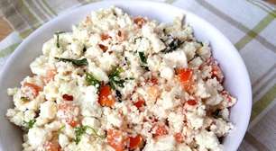 Receita de ricota temperada bem cremosa