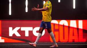 Brasil atropela Arábia Saudita e vai as quartas da Kings League Nations