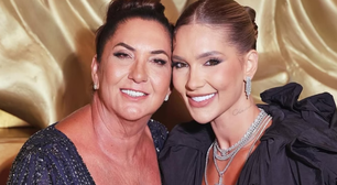 É grave? Mãe de Virginia surge com curativo e explica sumiço: 'Estava em cirurgia'