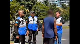 Operação Choque de Ordem Presente prende três flanelinhas por extorsão no Flamengo