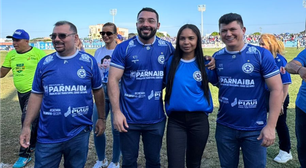 Deputado Rubens Vieira prestigia estreia do Campeonato Piauiense em Parnaíba