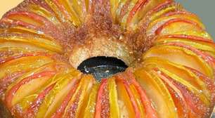 Bolo de maçã fofinho e perfumado, uma receita clássica e simples que todo mundo adora