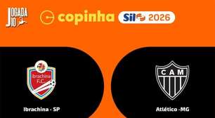 Ibrachina x Atlético-MG, AO VIVO, com a Voz do Esporte, às 14h15