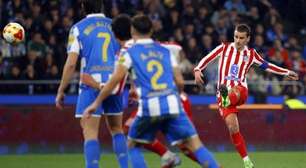 Griezmann decide, Atlético de Madrid vence La Coruña e vai às quartas da Copa do Rei