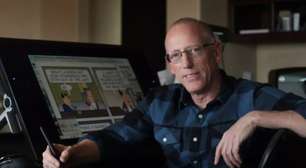 Ex-esposa anuncia em live morte de Scott Adams, criador de 'Dilbert': 'Tentando ser forte'