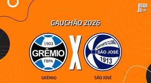 Grêmio x São José, AO VIVO, com a Voz do Esporte, às 20h