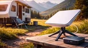 Starlink mini chaga ao Brasil como portátil internet satélite