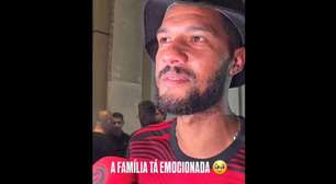 Vídeo! Primo chora em chegada de Andrew ao Rio para assinar com o Flamengo