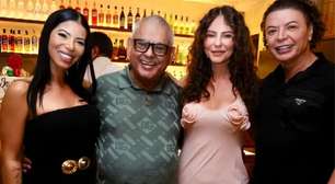 Ausência de Virginia e presença de Paolla Oliveira marcam festa de aniversário de patrono da Grande Rio