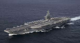 Os Estados Unidos acabaram de iniciar exercícios com munição real utilizando seu porta-aviões de propulsão nuclear; e fizeram isso em águas reivindicadas pela China