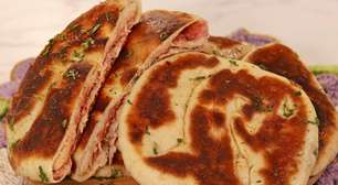 Pãozinho de frigideira prático e fofinho para um café da manhã rápido e sem complicações no dia a dia