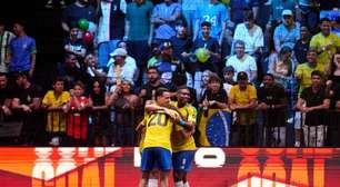 Brasil aplica goleada incrível na Itália e vai a semifinal da Kings League Nations