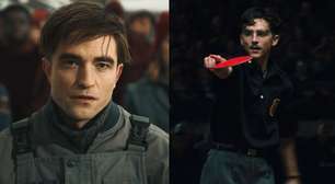 O papel secreto de Robert Pattinson em 'Marty Supreme', com Timothée Chalamet