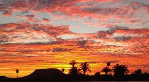 Pôr do sol é experiência única na Chapada das Mesas