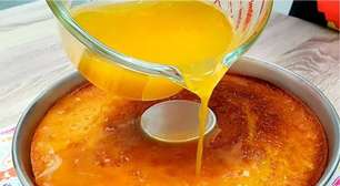 Prove esse bolo de laranja sem leite e se apaixone