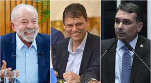 Quaest testa Lula contra Flávio Bolsonaro e Tarcísio; veja os resultados
