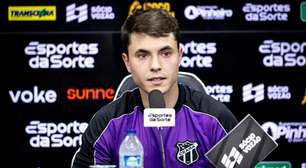 Apresentado oficialmente, Zanocelo se emociona e revela bastidores inéditos de acordo com o Ceará: "Fiz de tudo para estar aqui"