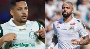 Palmeiras x Santos FC: Onde assistir, quem apita e escalações do clássico de hoje!