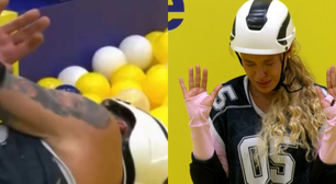 'Acabou de falar...': antes de convulsão de Henri Castelli no 'BBB 26', Sarah Andrade ouviu uma decisão do ator; confira estado de saúde atualizado