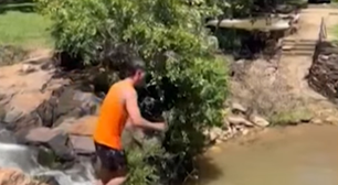 Jovem morre após saltar de cachoeira depois de comer; entenda os riscos