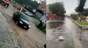 Chuva deixa São Paulo em estado de alerta e ruas alagadas