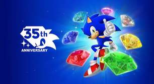 Sega celebra os 35 anos de Sonic the Hedgehog