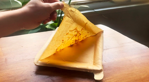 Prato "descascável" é alternativa ecológica ao descartável