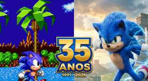Do Mega Drive para o mundo: Sonic celebra 35 anos e prova que (ao contrário de nós) não envelheceu nada