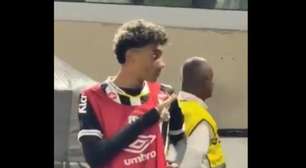 Provocação de Robinho Jr, do Santos, à torcida do Palmeiras viraliza nas redes; vídeo