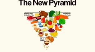 Pirâmide alimentar dos EUA: mudanças nas diretrizes e o consumo de proteínas
