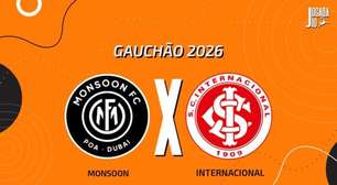 Monsoon x Internacional: onde assistir, escalações e arbitragem