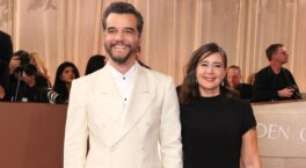 Esposa de Wagner Moura aposta em elegância discreta para o Golden Globes 2026