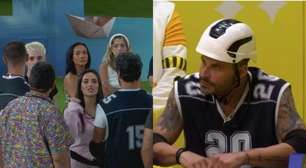 'BBB 26': Cowboy e Jonas são informados sobre saída de Henri; veja a reação