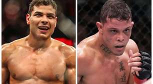 Caio Borralho ironiza 'popularidade' de Borrachinha após novo anúncio do rival no UFC