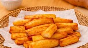 Palitos de batata doce na airfryer: petisco saudável fácil