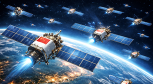 O céu vai ficar pequeno: China prepara uma 'teia' orbital tão imensa que pretende abrigar mais de 200 mil satélites em órbita