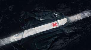 Vasco lança primeiro uniforme em parceria com a Nike