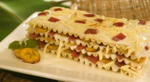 Lasanha de banana com queijo e goiabada: fácil e rápida