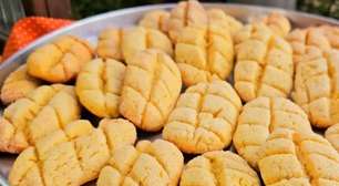 Como fazer bolacha de fubá e polvilho sem trigo, uma opção muito macia e deliciosa para o café