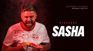 Red Bull Bragantino renova contrato do atacante Eduardo Sasha