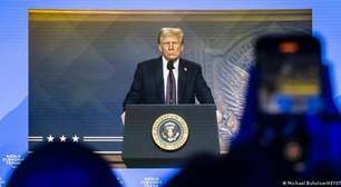 Fórum Econômico Mundial começa com pauta dominada por Trump